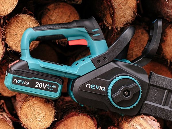 Αλυσοπρίονο Μπαταρίας NEVIQ 12" L12302, Ασύρματο Αλυσοπρίονο Κήπου
