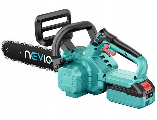Αλυσοπρίονο Μπαταρίας NEVIQ 12" L12302, Ασύρματο Αλυσοπρίονο Κήπου