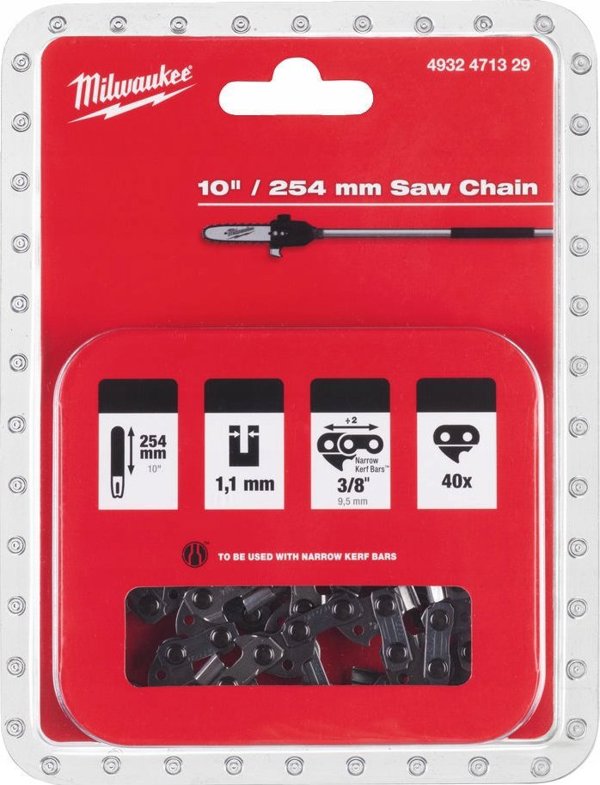 Αλυσοπρίονο Milwaukee Chain cutter 3/8 1.1 (40 links) Milwaukee (FOPH-CSA)