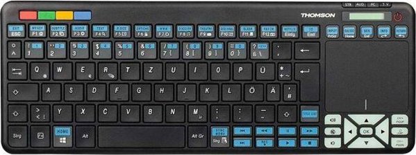 Thomson ROC3506 Τηλεχειριστήριο 4 σε 1 Καθολικό για TV, STB, Ήχο και Υπολογιστή - Μαύρο