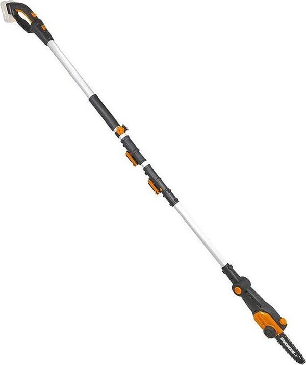 Worx WG349E.9 Αλυσοπρίονο Τηλεσκοπικό Μπαταρίας 20V 20cm - Χωρίς Μπαταρία & Φορτιστή