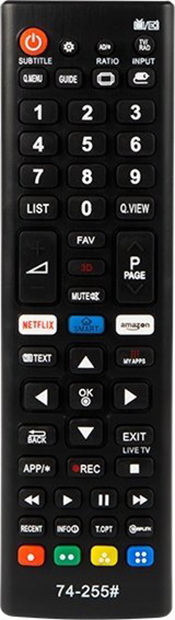 Πιλοτικό RTV Lamex PILOT UNIWERSALNY DO LG SMART TV Z NETFLIX AMAZON