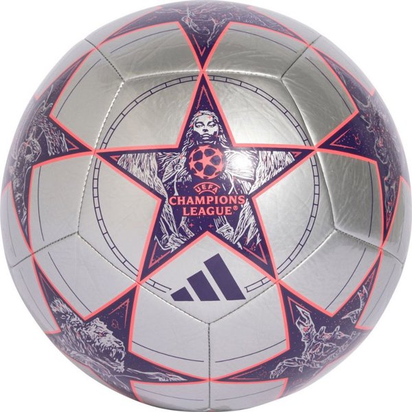 Μπάλα ποδοσφαίρου adidas UCL Club 25/26 League Stage ασημί JP1539 5
