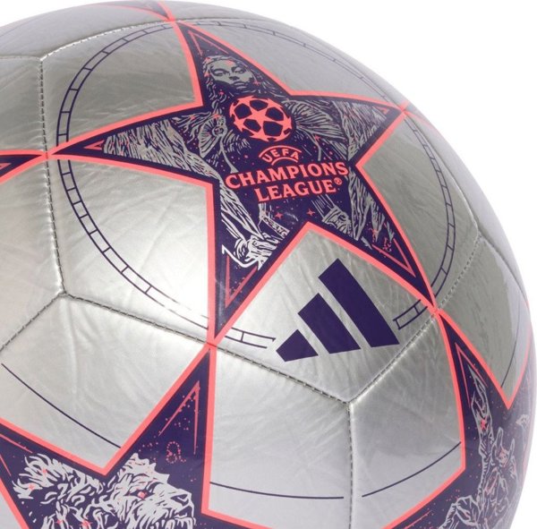 Μπάλα ποδοσφαίρου adidas UCL Club 25/26 League Stage ασημί JP1539 5