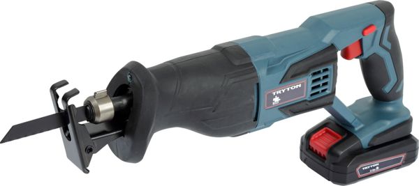 Tryton TJPS70AL Πριόνι Σπαθί Μπαταρίας 20V με Φορτιστή και Μπαταρία 2Ah
