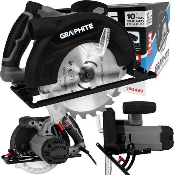 Δισκοπρίονο Graphite 58G489 1200 W 185 mm
