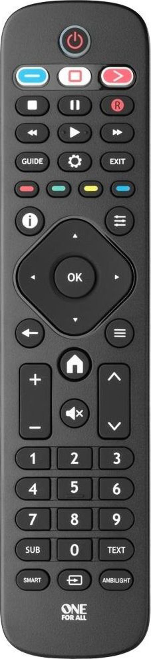 One For All URC4913 Τηλεχειριστήριο TV Philips - Γενικής Χρήσης χωρίς Ρύθμιση