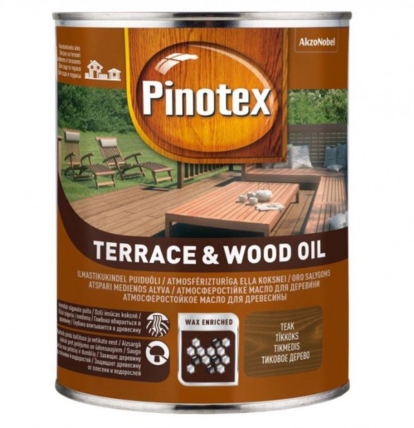 PINOTEX ΛΑΔΙ ΞΥΛΟΥ ΒΕΡΑΝΤΑΣ TEAK 3L