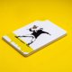 Σημειώσεις Pininfarina Segno PININFARINA Banksy, 14x21 cm, 128 σελίδες, λουλούδι