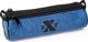 Κασετίνα FANDY Roll Denim EXT 2, Υφασμάτινη με 2 Θήκες και Φερμουάρ, Ναυτικό Μπλε, 21.5 x 7 cm