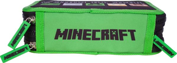 Κασετίνα Astra Κασετίνα τριπλή Jumbo BW Minecraft AC3