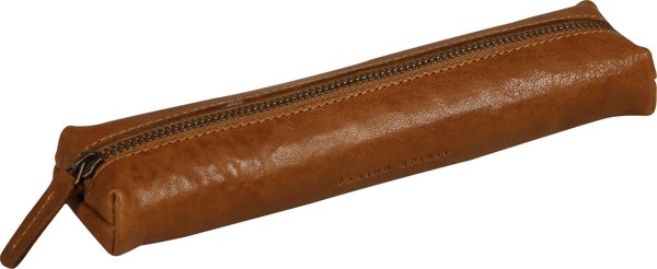 Κασετίνα Clairefontaine Flying Spirit Δερμάτινη κασετίνα slim Cognac 19x4x2,5cm