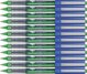 Uni Eye UB-157-ROP Στυλό Διαρκείας Πράσινο 0.7mm