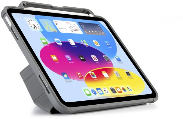 PIPETTO Origami No2 Pencil Shield Case Black, fur Apple iPad 10,9", 10th Gen.( 2022)