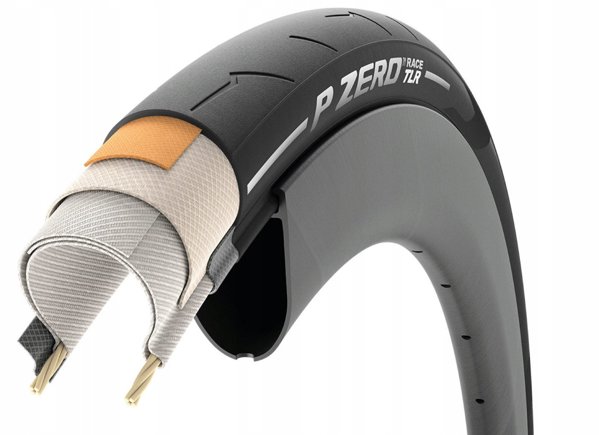 Ελαστικό Pirelli P ZERO Race 28-622, μαύρο/καφέ