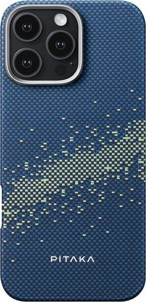 Pitaka Tactile Woven Case, StarPeak Milky Way Galaxy -  iPhone 16 Pro Max
