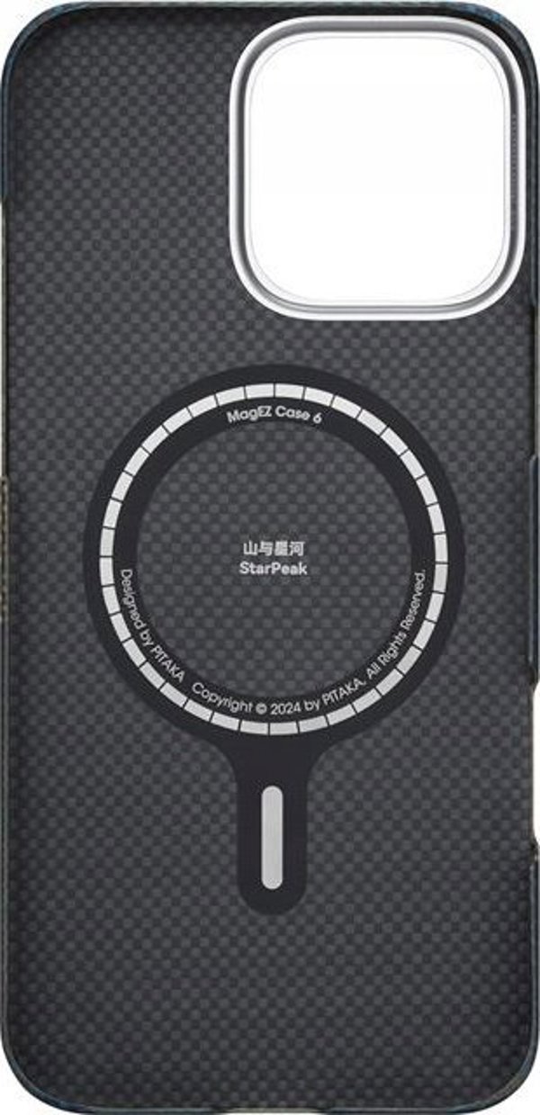 Pitaka Tactile Woven Case, StarPeak Milky Way Galaxy -  iPhone 16 Pro Max