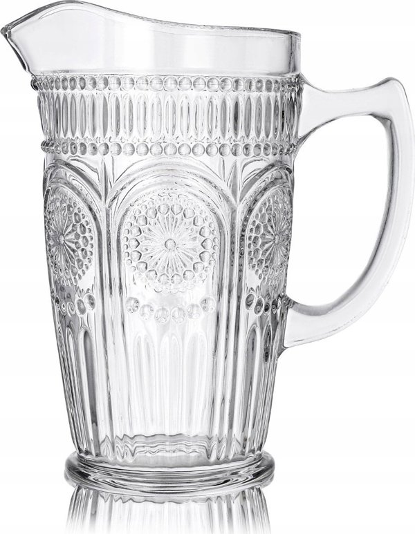 Κανάτα με λαβή Homla BARREL Διαφανής, 1.3 l
