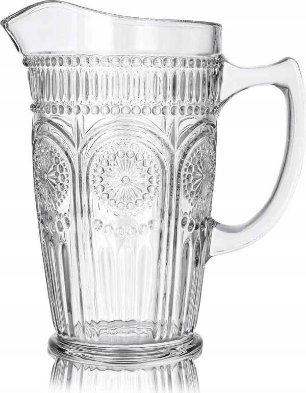 Κανάτα με λαβή Homla BARREL Διαφανής, 1.3 l