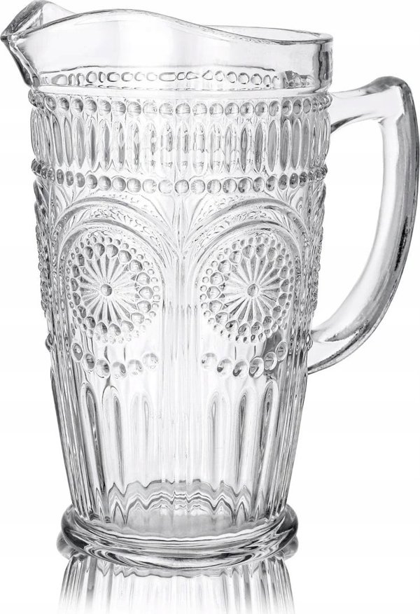 Κανάτα με λαβή Homla BARREL Διαφανής, 1.3 l