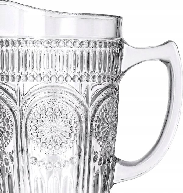 Κανάτα με λαβή Homla BARREL Διαφανής, 1.3 l