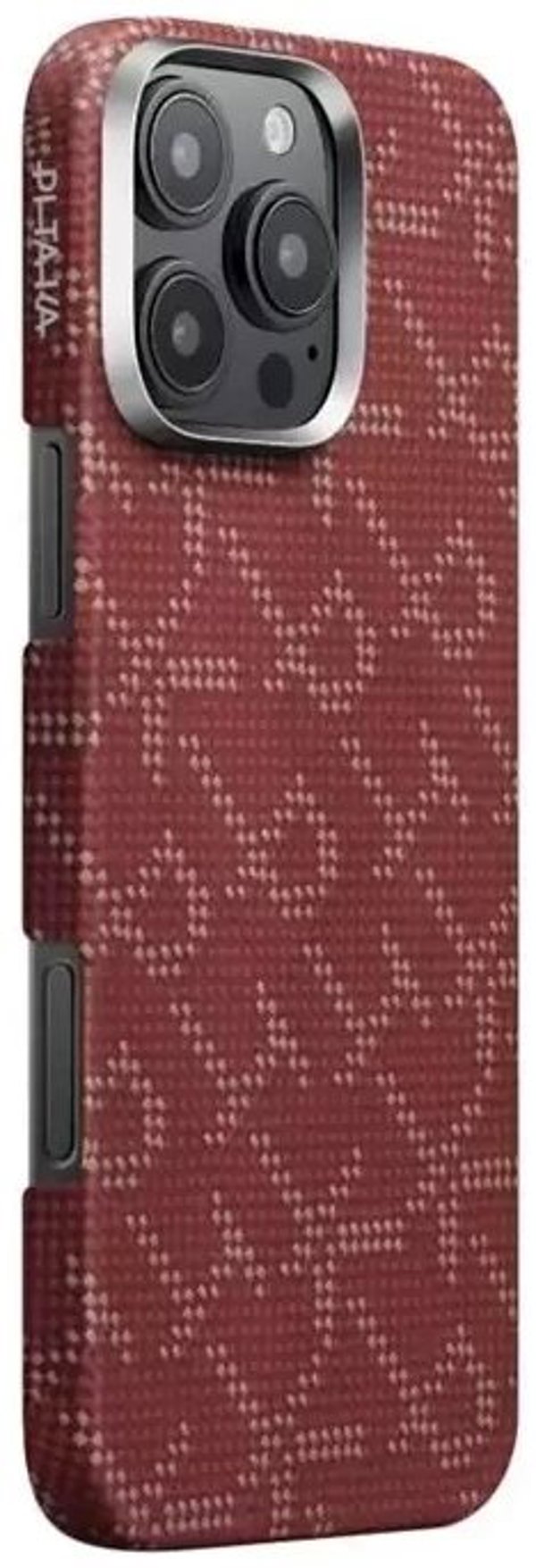 Θήκη Pitaka Tactile Woven, PTK Κόκκινο/Χρυσό - iPhone 16 Pro Max