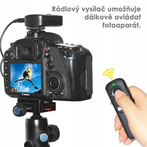 Ασύρματο τηλεχειριστήριο κλείστρου Pixel RW-221/S2 για Sony