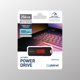 ΦΟΡΗΤΗ ΜΟΝΑΔΑ ΙΣΧΥΟΣ PLATINET USB 3.2 ΕΩΣ 150MB/s 256GB ΜΑΥΡΟ [46155]