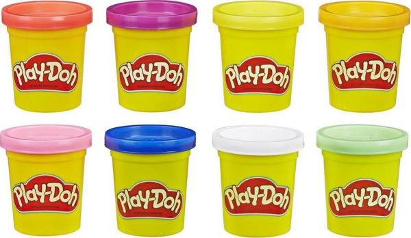 Play-Doh 8 Χρώματα Ουράνιο Τόξο (E5044/E5062)