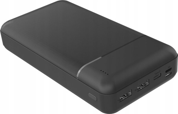 Platinet φορητός φορτιστής 30000mAh PMPB30W707, μαύρο