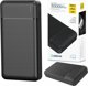 Platinet φορητός φορτιστής 30000mAh PMPB30W707, μαύρο