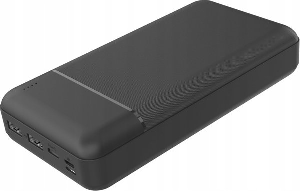 Platinet φορητός φορτιστής 30000mAh PMPB30W707, μαύρο