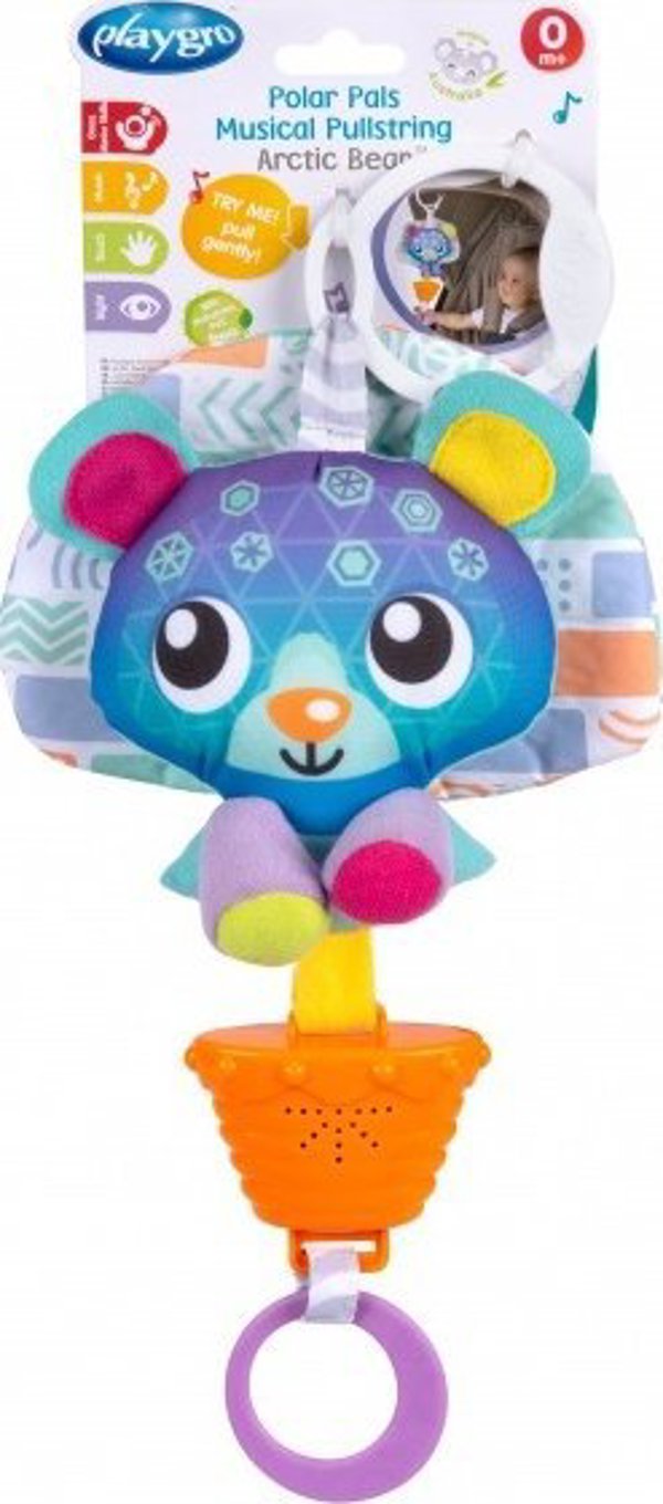 Playgro PLAYGRO κρεμαστό μουσικό παιχνίδι Αρκούδος, 0188320