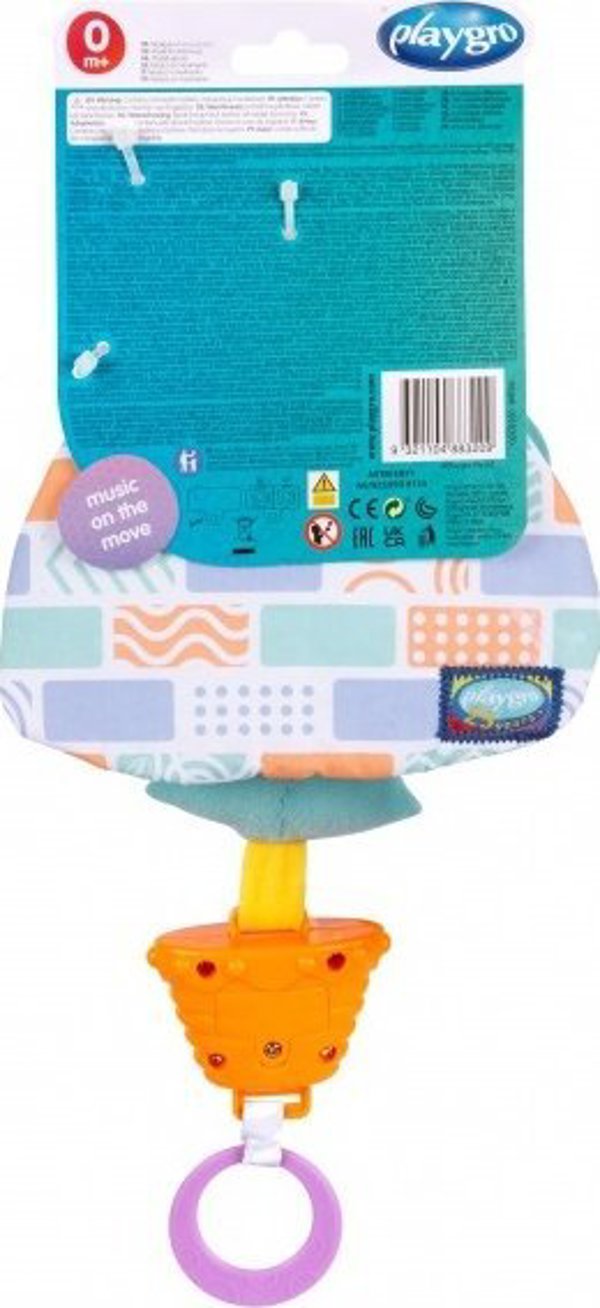 Playgro PLAYGRO κρεμαστό μουσικό παιχνίδι Αρκούδος, 0188320
