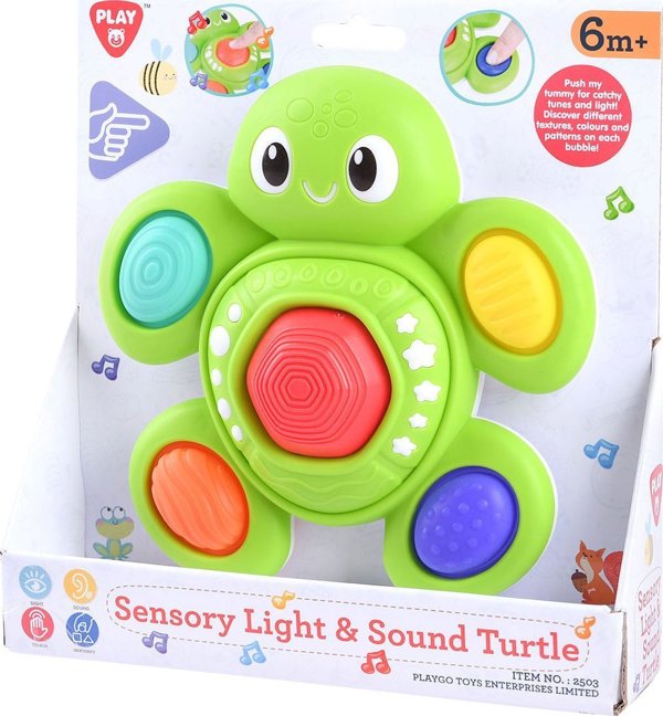 Play&Go PLAYGO sensory lights  & sound Turtle, 2503