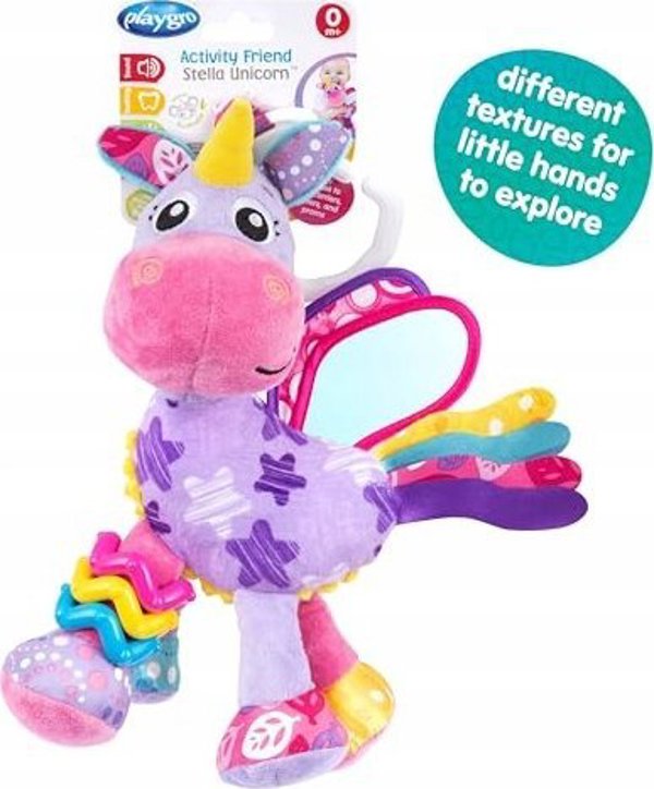 Playgro PLAYGRO plush hanging toy Activity Friend Stella Unicorn, 186981
