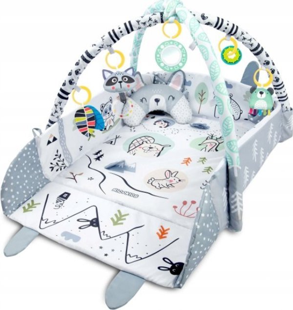 Playgro PLAYGRO Snuggle Me Penguin Tummy Time Gym, 018768178
