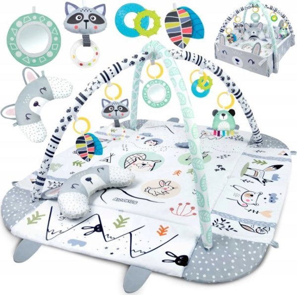 Playgro PLAYGRO Snuggle Me Penguin Tummy Time Gym, 018768178
