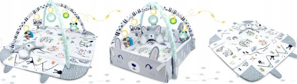 Playgro PLAYGRO Snuggle Me Penguin Tummy Time Gym, 018768178