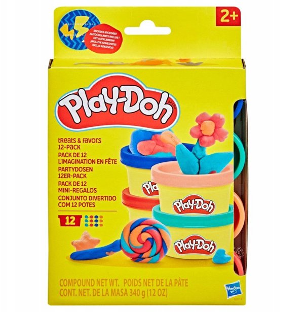 Play-Doh 12 Pack Treats & Favors 340 g CDU