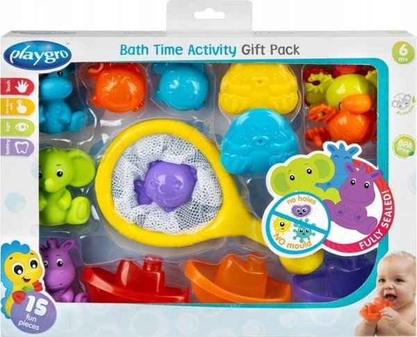 Playgro PLAYGRO bath toys, fully sealed, 0188413