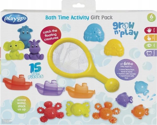 Playgro PLAYGRO bath toys, fully sealed, 0188413