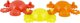 Playgro PLAYGRO bath toys, fully sealed, 0188413