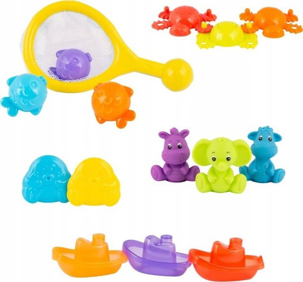 Playgro PLAYGRO bath toys, fully sealed, 0188413