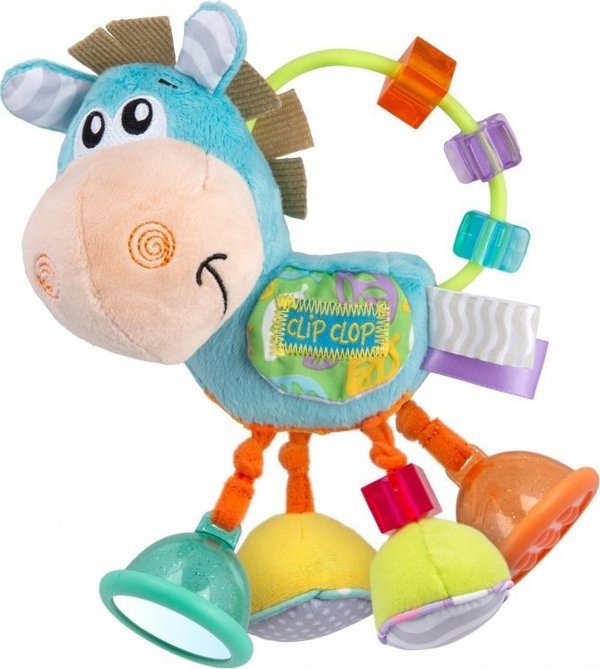 Playgro PLAYGRO Clip Clop Activity Rattle, 0188462 14235688 9321104884626