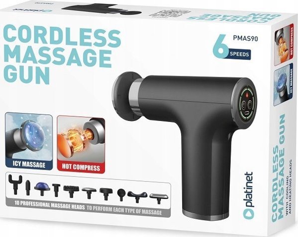 Platinet Platinet massage gun PMAS90 1500mAh