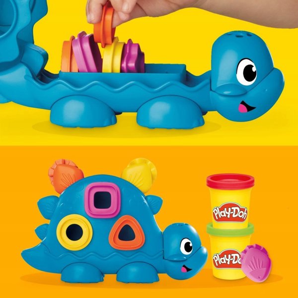 Σετ Εκκίνησης Δεινοσαύρων Play-Doh Σχήματα & Χρώματα