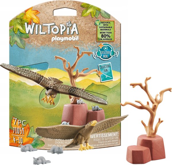 Playmobil PLAYMOBIL 71059 Κατασκευαστικό Παιχνίδι Wiltopia Eagle 11811409 4008789710598