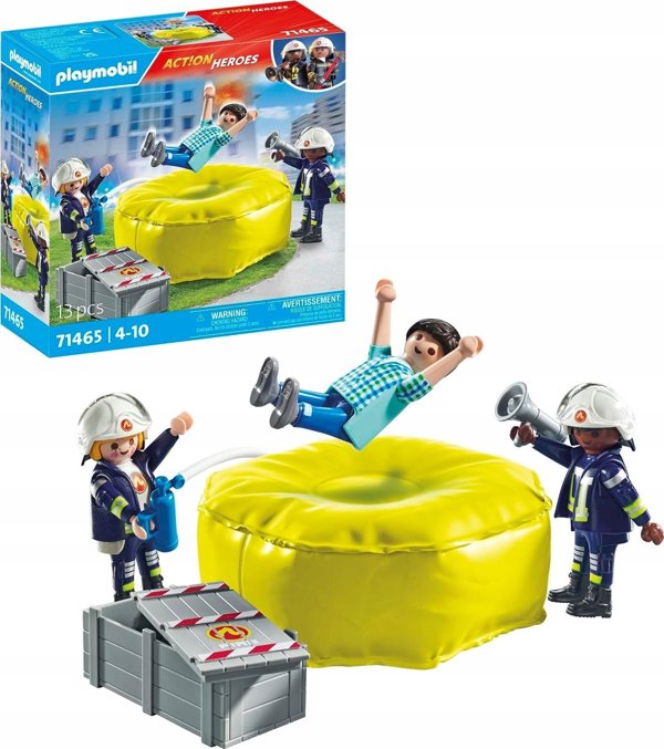 PLAYMOBIL PLAYMOBIL Action Heroes 71465 Πυροσβέστες με αερόσακο
