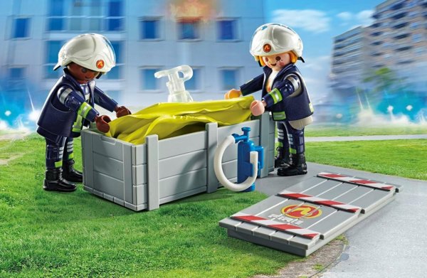PLAYMOBIL PLAYMOBIL Action Heroes 71465 Πυροσβέστες με αερόσακο